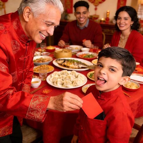 مظاريف حمراء للعام الصيني الجديد للحصان 2026،红包، مظاريف أموال محظوظة للعام القمري الجديد، هونغباو شديدة التحمل مع 6 أنماط ألوان 24 قطعة كبيرة in Kuwait