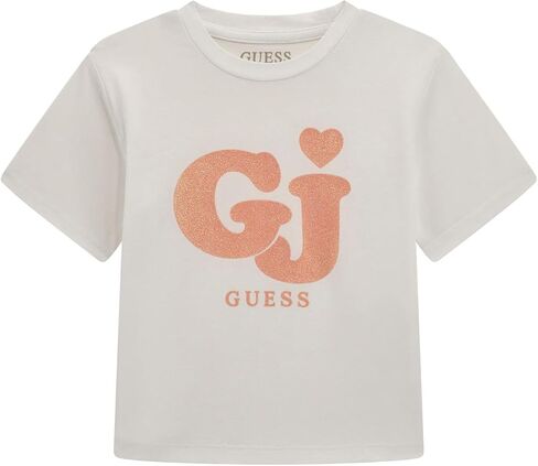 تي شيرت جينز بأكمام قصيرة صديق للبيئة من GUESS للفتيات in Saudi Arabia