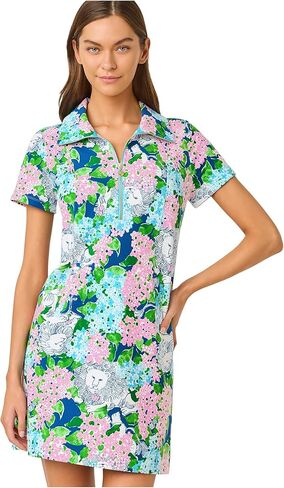 فستان إيليني للسيدات بعامل حماية من أشعة الشمس فوق البنفسجية 50+ من ليلي بوليتزر in Kuwait