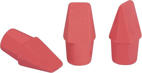 Dixon Pencil Top Cap Erasers, Pink, 144-Count (34500) in Saudi Arabia