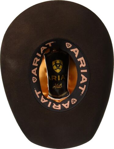 ARIAT Unisex Youth Maverick Wool Cowboy Hat, Chocolate, X-Large in Saudi Arabia