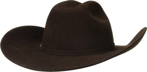ARIAT Unisex Youth Maverick Wool Cowboy Hat, Chocolate, X-Large in Saudi Arabia