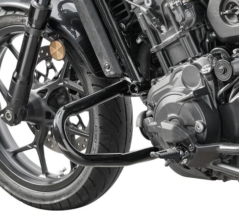 قضيب حماية محرك الدراجة النارية من أجل Honda Rebel 1100 2021 2022 2023 2024 2025 2026 CMX1100 CM1100 مجموعة حماية جانبية لإطار الجسم المتساقط من الطريق السريع، فولاذ كربوني أسود فاتح in Saudi Arabia
