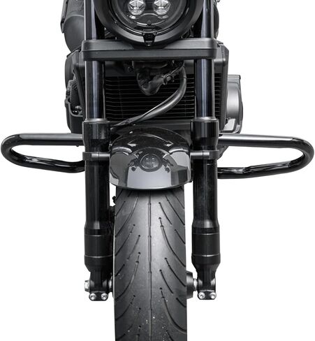 قضيب حماية محرك الدراجة النارية من أجل Honda Rebel 1100 2021 2022 2023 2024 2025 2026 CMX1100 CM1100 مجموعة حماية جانبية لإطار الجسم المتساقط من الطريق السريع، فولاذ كربوني أسود فاتح in Saudi Arabia