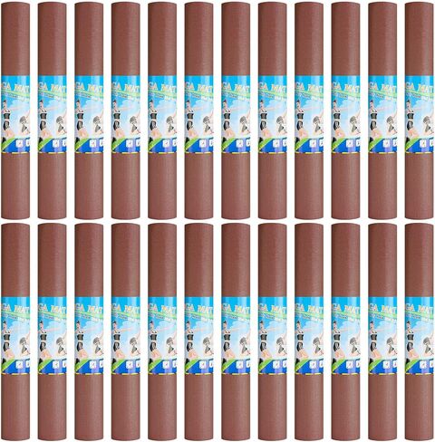 24 Pcs 3 mm Thick Yoga Mat Bulk, 68.11 x 24.02 Inches Exercise Workout Mat Non Slip Fitness Yoga Pad for Women Kids Gym Home Yoga Pilates, Reliable Sturdy Material and Easy to Clean (Multicolor) in Saudi Arabia
