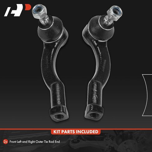 A-Premium 2 x Front Outer Tie Rod Ends, Compatible with Subaru Outback 2015-2019, Legacy 2015-2019, WRX STI 2018/2020 in Saudi Arabia