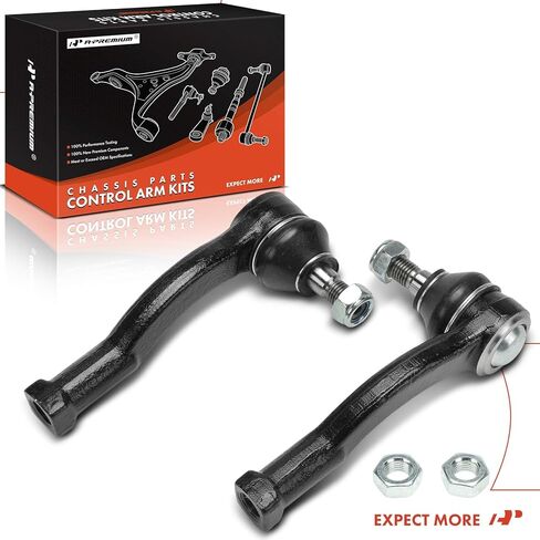 A-Premium 2 x Front Outer Tie Rod Ends, Compatible with Subaru Outback 2015-2019, Legacy 2015-2019, WRX STI 2018/2020 in Saudi Arabia