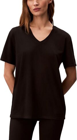 Calvin Klein Women's Performance Classic Fit V-Neck Tee in Saudi Arabia