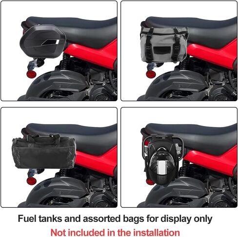 حامل جانبي Xitomer متوافق مع Navi 110 2022 2023 2024 2025 Navi 110 رف أمتعة دراجة نارية السرج دعم رفوف السلة in Kuwait