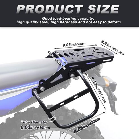 رف أمتعة الدراجة النارية من Xitomer ورف جانبي مناسب لـ XT250X لجميع السنوات 2025 2024 2023 2022 2021 2020 in Kuwait