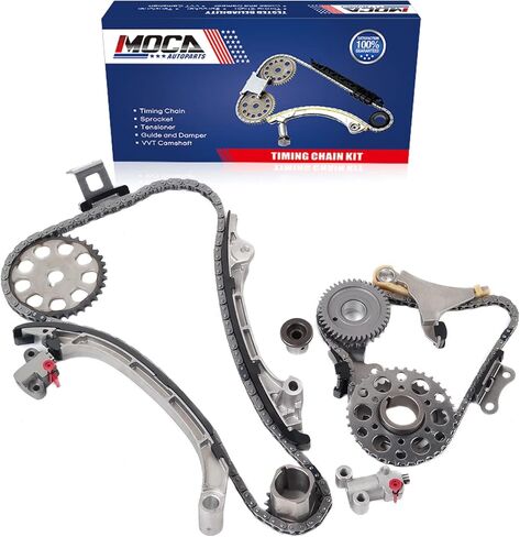 MOCA Engine Timing Chain Kit Compatible with 05-15 for Toyota Tacoma 2.7L, 05-17 for Toyota Hiace 2.7L, 2010 for Toyota 4Runner 2.7L, 10-15 for Toyota Hilux 2.7L in Saudi Arabia
