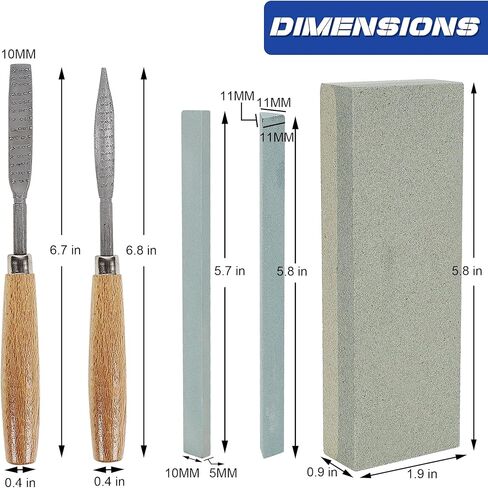 Lulu Home Wood Carving Tools, 16PCS Professional Carving Knife Tool Set for Woodworking Premium Wood Handle with Chisel Gouge Whetstones in Kuwait