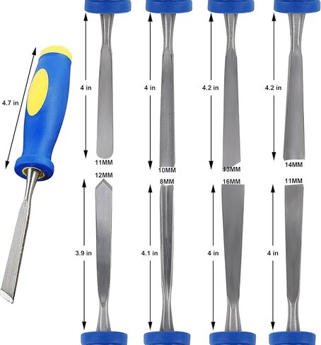 Lulu Home Wood Carving Tools, 16PCS Professional Carving Knife Tool Set for Woodworking Premium Wood Handle with Chisel Gouge Whetstones in Kuwait