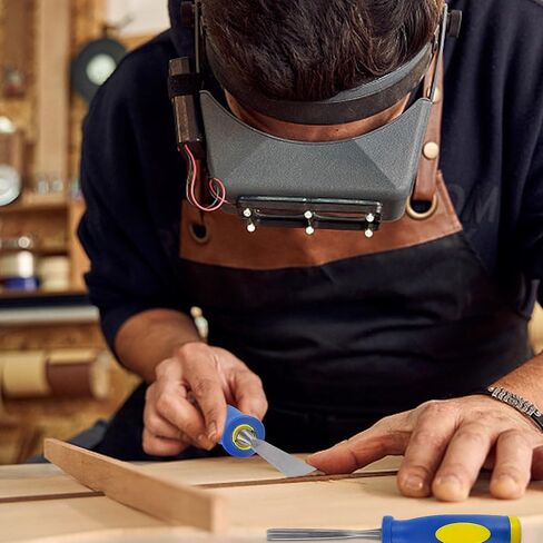 Lulu Home Wood Carving Tools, 16PCS Professional Carving Knife Tool Set for Woodworking Premium Wood Handle with Chisel Gouge Whetstones in Kuwait