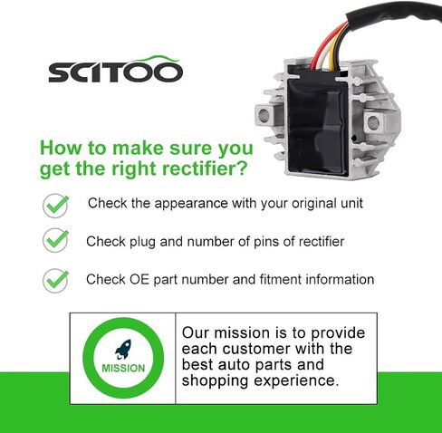 SCITOO 5TG-81960-00-00 Voltage Regulator Rectifier 2004-2009 for Yamaha YFZ450 2004 for Yamaha YFZ450LE 2005-2007 for Yamaha YFZ450SE in Saudi Arabia