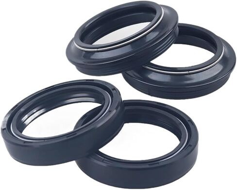 40x52x10 Motorcycle Accessories Front Fork Shock Absorber Oil Seal Cover 125 250 280 TXT PRO 280 RAGA(2pcs dust cov) in Saudi Arabia