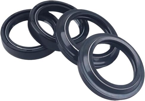 40x52x10 Motorcycle Accessories Front Fork Shock Absorber Oil Seal Cover 125 250 280 TXT PRO 280 RAGA(2pcs dust cov) in Saudi Arabia