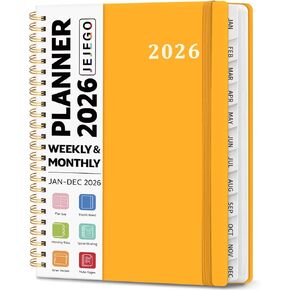 مخطط أكاديمي 8.5 × 11 بوصة 2025-2026، كتاب مخطط تقويم أسبوعي وشهري، يوليو 2025 - يونيو 2026، منظم كبير بغلاف مقوى مع علامات تبويب، مثالي للمعلمين والطلاب والنساء والرجال - A4، ذهبي in Kuwait