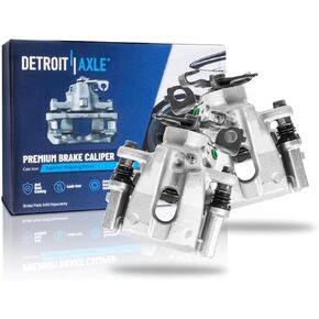 Detroit Axle - FWD Rear Brake Calipers for Toyota 2009-2013 Matrix 2009-2010 Pontiac Vibe, Disc Brake Calipers with Brackets Replacement in Saudi Arabia