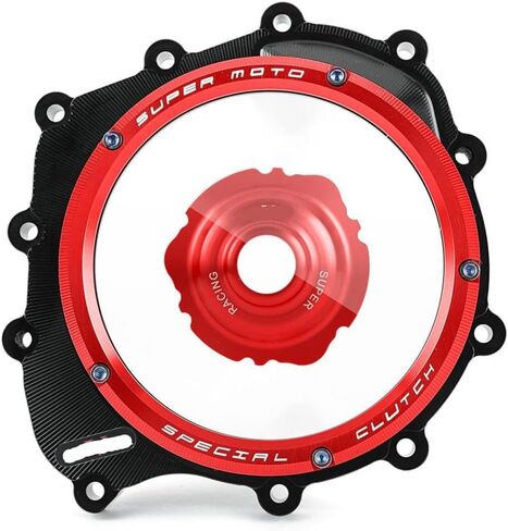 F900R 2020 2021 غطاء قابض المحرك CNC الشفاف حلقة التجنيب لوحة الضغط المتوافقة مع F900 R 900 F900 R (ذهبي) in Kuwait