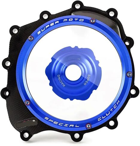 F900R 2020 2021 غطاء قابض المحرك CNC الشفاف حلقة التجنيب لوحة الضغط المتوافقة مع F900 R 900 F900 R (ذهبي) in Kuwait