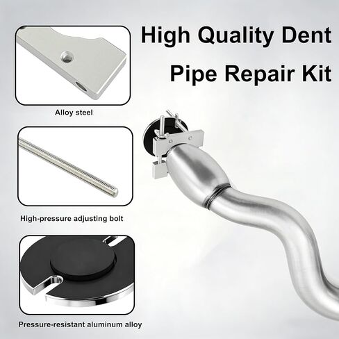 2 Stroke Motorcycle Exhaust Pipe Dent Repair Kit Fit for Husqvarna TE 125 250 300 TC Yamaha Tzr250 Yz250 Honda Cr250 Cr250R Exhaust Dent Pipe Repair Tool in Saudi Arabia