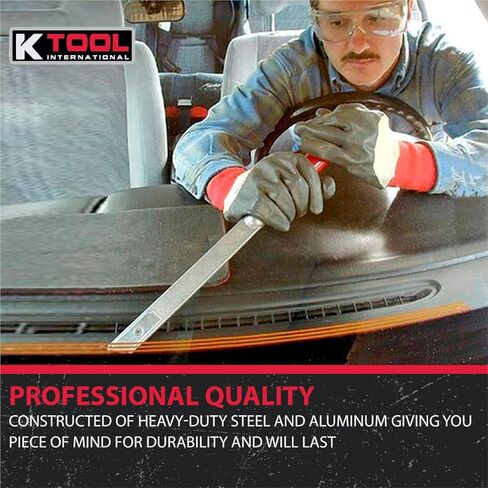أداة قطع يوريتان 70545 من K Tool International، هيكل من الألومنيوم الصلب شديد التحمل بطول 18 بوصة، مقبض مريح مبطن، أداة خدمة سيارات احترافية in Saudi Arabia