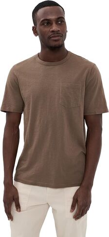 Faherty Men's Sunwashed Pocket Tee in Saudi Arabia