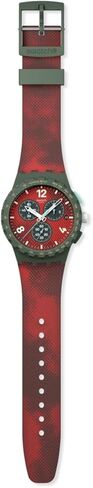Swatch Chrono 42 Unisex Casual Watch Polymer Quartz Water Resistant in Saudi Arabia