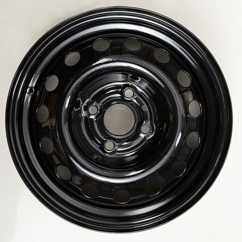 إطارات جديدة مقاس 14 بوصة لسيارة Hyundai Accent 2006 2007 2008 2009 2010 2011 2012 2013 2014 2015 2016 2017 عجلة فولاذية مطلية باللون الأسود مقاس 14x5.5 بوصة OE عجلة سيارة واحدة بديلة مباشرة in Kuwait