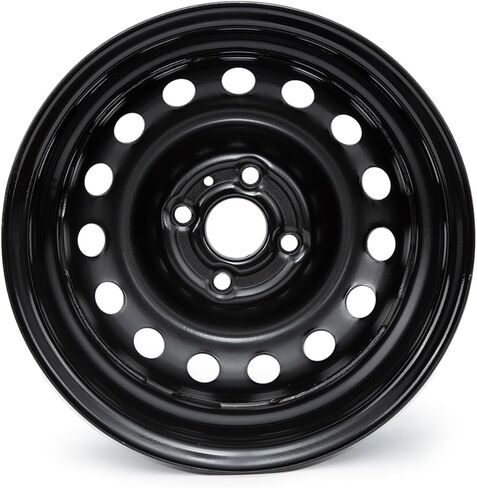 إطارات جديدة مقاس 14 بوصة لسيارة Hyundai Accent 2006 2007 2008 2009 2010 2011 2012 2013 2014 2015 2016 2017 عجلة فولاذية مطلية باللون الأسود مقاس 14x5.5 بوصة OE عجلة سيارة واحدة بديلة مباشرة in Kuwait