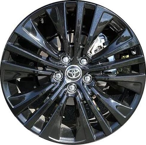 19" 15 I-Spoke Gloss Black Alloy Wheel | 19x7 | 5x114.3 Bolt Pattern | 35mm Offset - Compatible with 2021-2024 Toyota Venza in Saudi Arabia