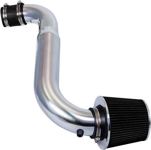Rtunes Racing Short Ram Air Intake Kit + Filter Combo BLACK Compatible For 95-99 Saturn SL1 SL2 SC1 SC2 SW1 SW2 / 00-02 Saturn SL1 SC1 SW1 in Saudi Arabia