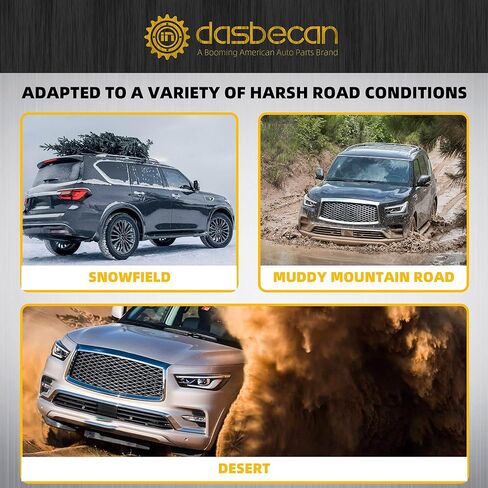 Dasbecan 56210-1LA4A 56211-1LA4A دعامة امتصاص الصدمات الهوائية الهيدروليكية الخلفية اليسرى واليمنى متوافقة مع إنفينيتي QX56 2011-2013 إنفينيتي QX80 2014-2023 استبدل E6210-1LA7B E6211-1LA7B in Saudi Arabia