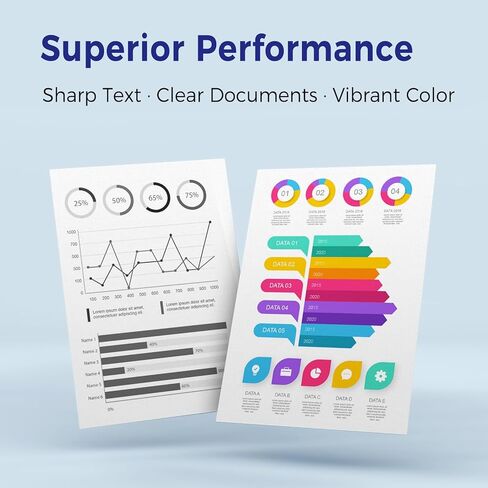 خراطيش حبر 822XL معاد تصنيعها لخراطيش حبر Epson 822XL المتوافقة مع خرطوشة حبر 822 XL T822XL لطابعة Workforce Pro WF-3820 WF-4830 WF-4820 WF-4830 WF-4833 WF-4834 (5 عبوات) in Kuwait