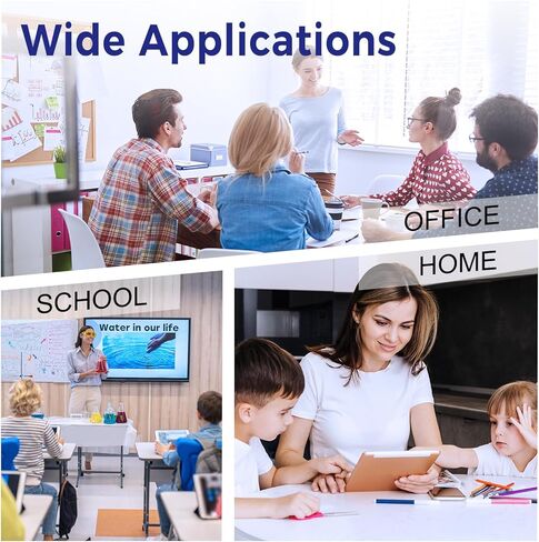 خراطيش حبر 822XL معاد تصنيعها لخراطيش حبر Epson 822XL المتوافقة مع خرطوشة حبر 822 XL T822XL لطابعة Workforce Pro WF-3820 WF-4830 WF-4820 WF-4830 WF-4833 WF-4834 (5 عبوات) in Kuwait