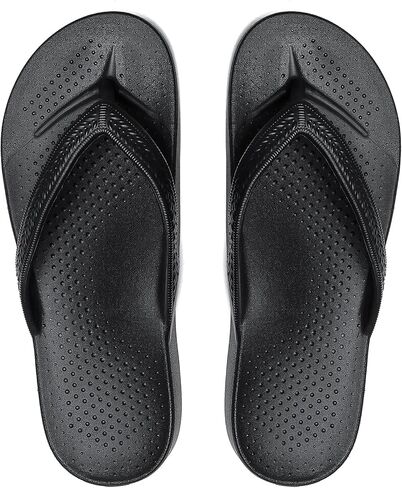 Arch Support Flip Flops for Women Comfortable Orthotic Sandals for Plantar Fasciitis Relief Ladies Thong Sandals Lightweight Soft Footbed Slides Slip Resistant Shower Shoes in Kuwait