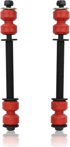 Sway Bar Link PU جلبة حمراء، K80631 K700539 رابط نهاية المثبت الأمامي الأيسر الأيمن متوافق مع كاديلاك إسكاليد شيفروليه سيلفرادو 1500 2500 3500 تاهو جي إم سي سييرا يوكون in Saudi Arabia
