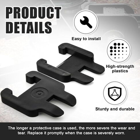4 Pcs Sway Bracket Jacket Bulk Compatible with E2 Hitch Sway Control Brackets 6k 8k 10k 12k 14k Weight Distribution Hitch Parts Bar for RV Noise Reduction Eliminate Creaking Wear 2 x 0.5 Inch in Saudi Arabia
