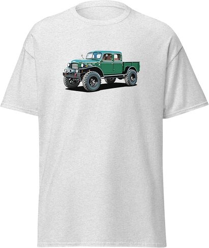 CO2 Tees Early 1950 Power Wagon 4 Door WDX T-Shirt in Saudi Arabia