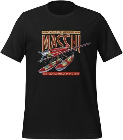 CO2 Tees Macchi Record Holder Floatplane T-Shirt in Saudi Arabia