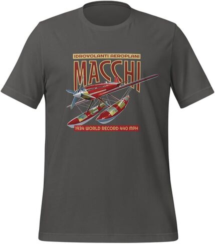 تي شيرت CO2 Tees Macchi Record حامل الطائرة العائمة in Kuwait
