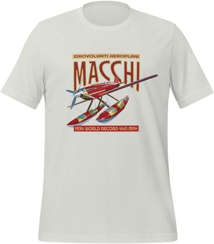 تي شيرت CO2 Tees Macchi Record حامل الطائرة العائمة in Kuwait