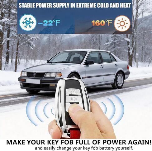 4 حزمة بطارية CR2032 مفتاح فوب لهوندا سيفيك أكورد CRV بايلوت أوديسي HRV Fit Ridgeline - طقم استبدال بطارية مفتاح السيارة مع أداة فتح ودليل فيديو سهل - يناسب أجهزة التحكم عن بعد 2008-2024 in Saudi Arabia