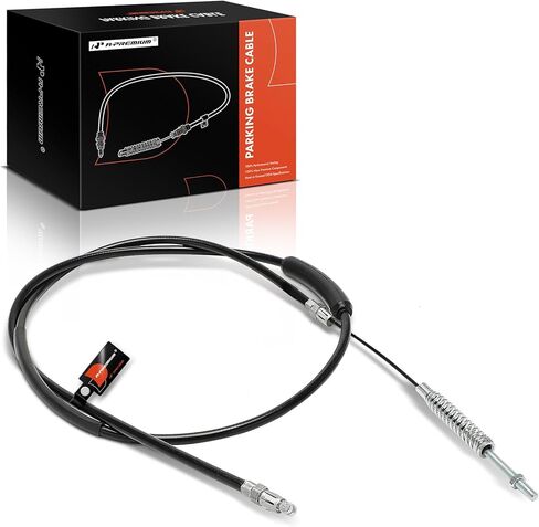 A-Premium Front Side Parking Brake Cable Assembly Compatible with Ford Models: F-450 Super Duty, F-550 Super Duty, E-350 Econoline Club Wagon, E-350 Super Duty, E-450 Econoline Super Duty in Saudi Arabia