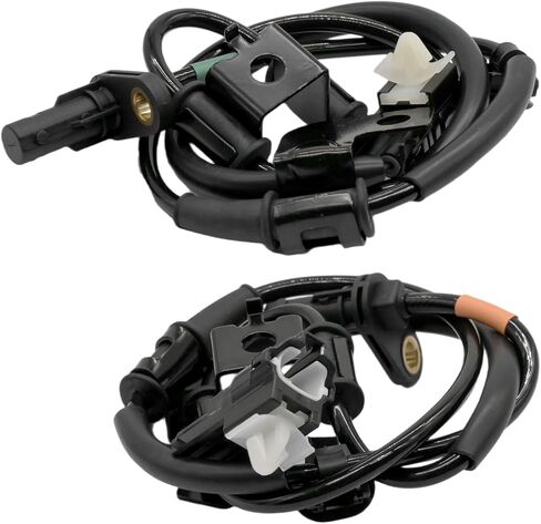 2 قطعة مستشعر سرعة العجلات الأمامية اليسرى واليمنى متوافق مع كيا أوبتيما 598102T500 598302T500 ALS2359 ALS2367 يتضمن حزام أسلاك مستشعر سرعة العجلة ABS؛ 11 12 2011 2012 in Kuwait