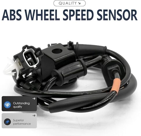 2 قطعة مستشعر سرعة العجلات الأمامية اليسرى واليمنى متوافق مع كيا أوبتيما 598102T500 598302T500 ALS2359 ALS2367 يتضمن حزام أسلاك مستشعر سرعة العجلة ABS؛ 11 12 2011 2012 in Kuwait