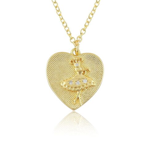 JOR Music Note Charm Pendant Necklace, Music Lover Charm, Men & Women Unisex Jewelry, Dainty Gold & Silver Plated Chain Combo 18 inch (Pack of 2) in Kuwait