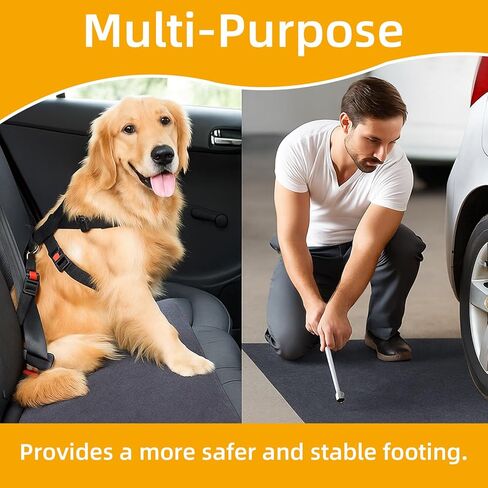 Cuttable Cargo Liner Mat 60" x 72" Universal All-Weather Trunk Protection Dog Seat Cover Cut-to-fit Machine Washable Protects Vehicle Interior for SUV Trucks Vans and Cars in Saudi Arabia