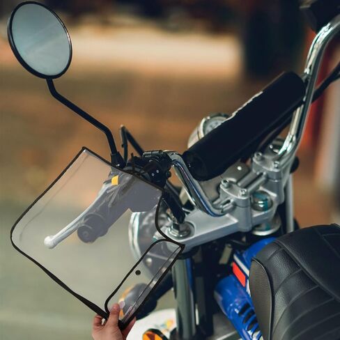 Amosfun غطاء مقود الدراجة النارية قفازات بلاستيكية مقود يوم الشتاء مقاوم للماء قفازات مقاومة للرياح لركوب الطقس الممطر أو البارد in Saudi Arabia